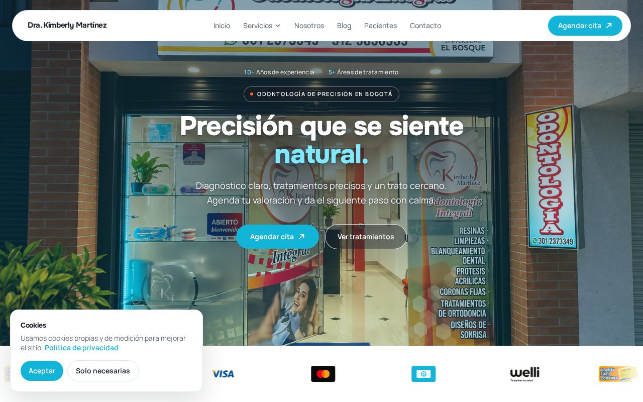 Preview of Página web odontológica