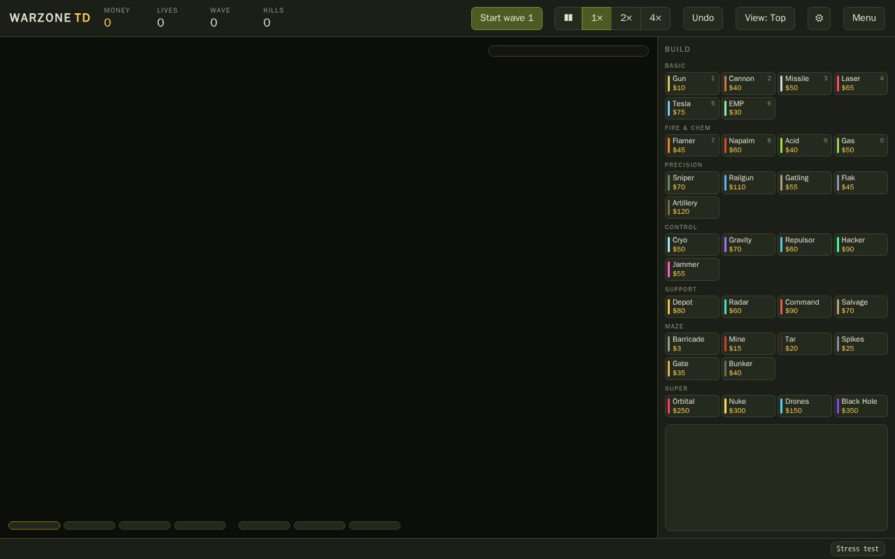 Preview of Warzone Td