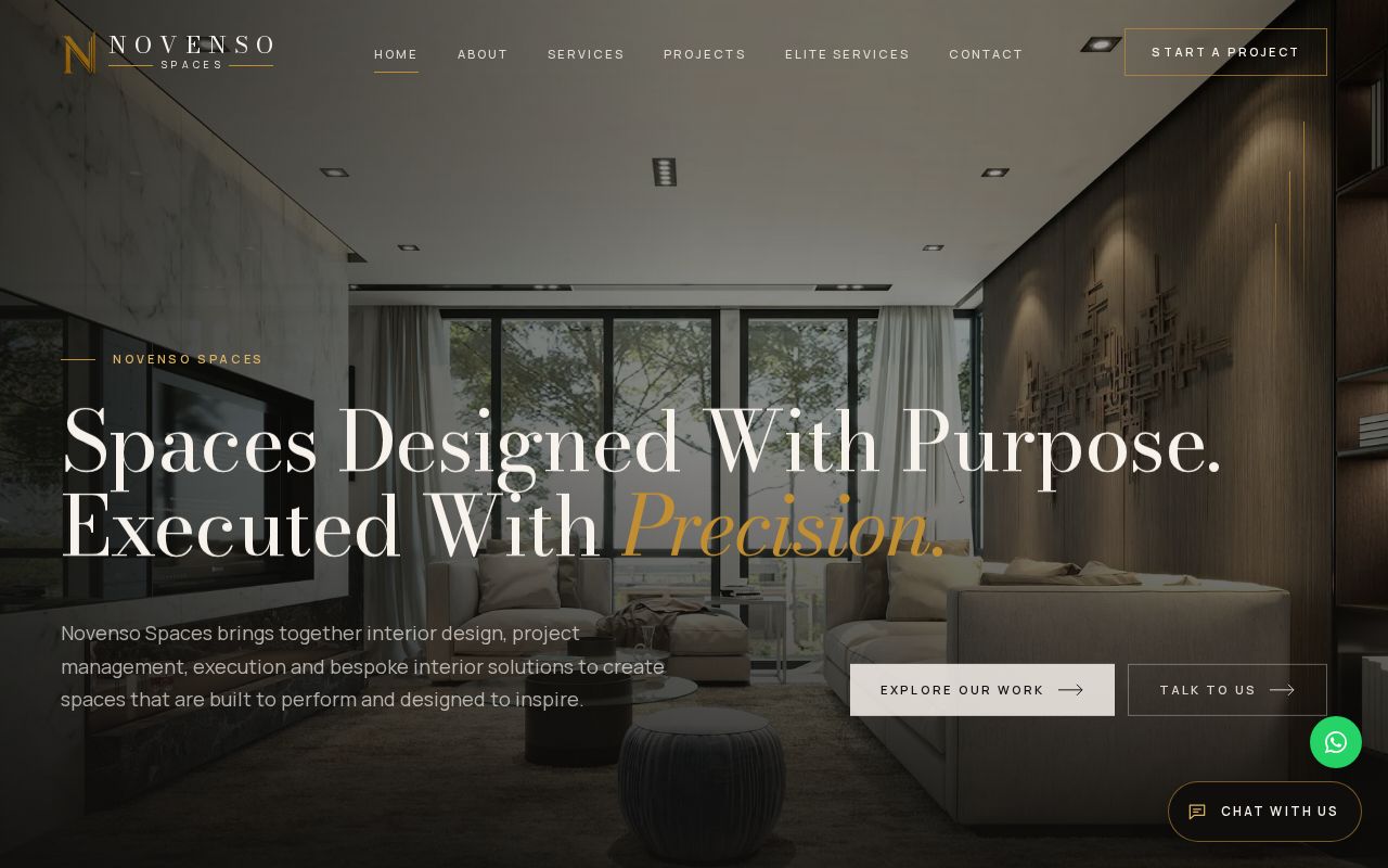 Preview of Novenso Spaces