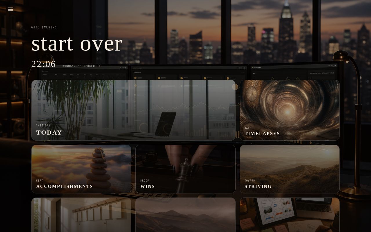 Preview of My Dashboard