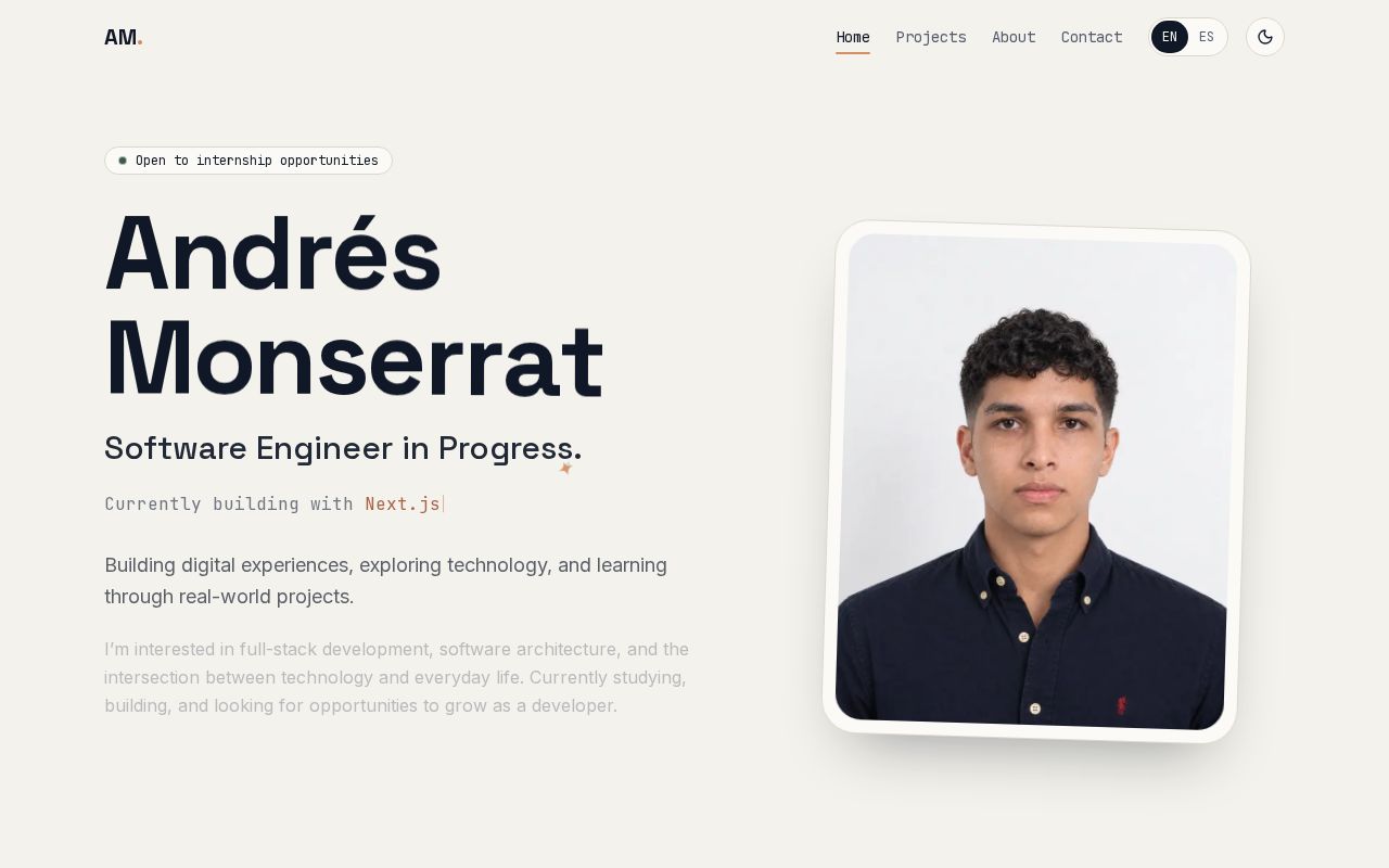 Preview of Andrés Monserrat