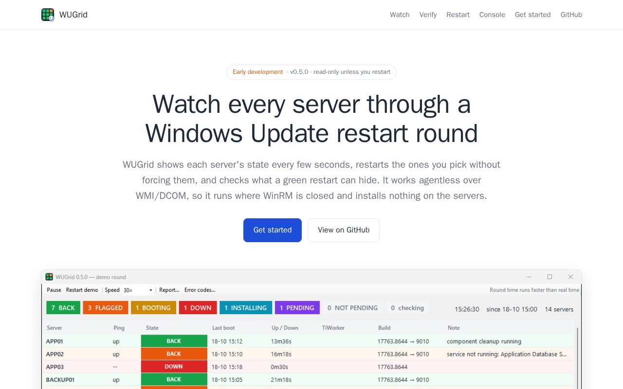 Preview of WUGrid