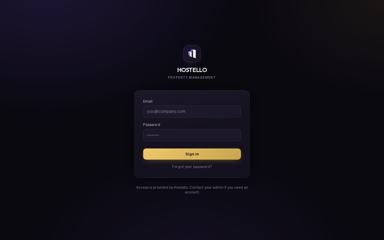 Preview of Hostello PMS