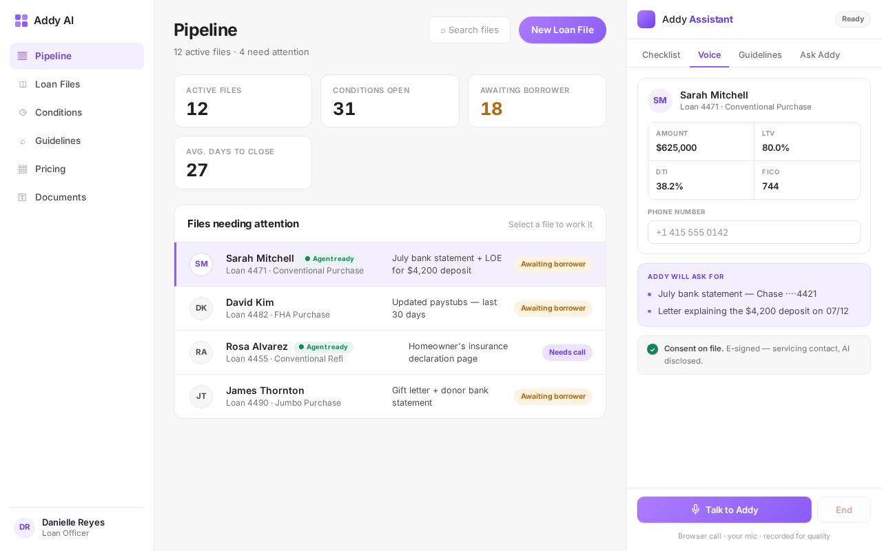 Preview of Addy Demo
