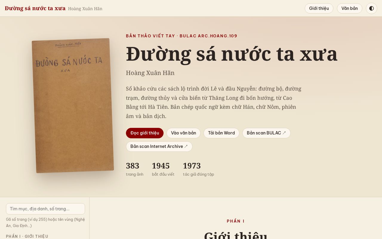 Preview of Duong Xa Nuoc Ta Xua