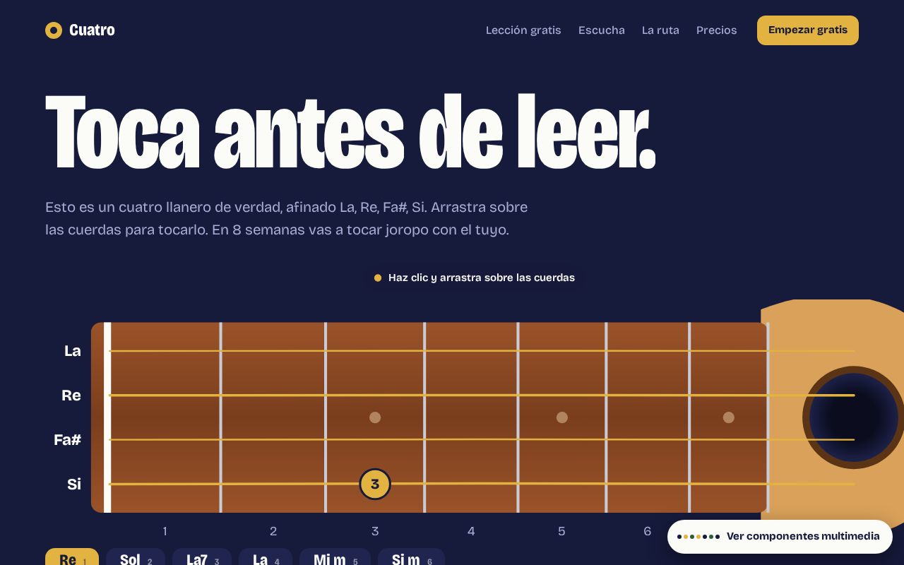 Preview of Cuatro Landing