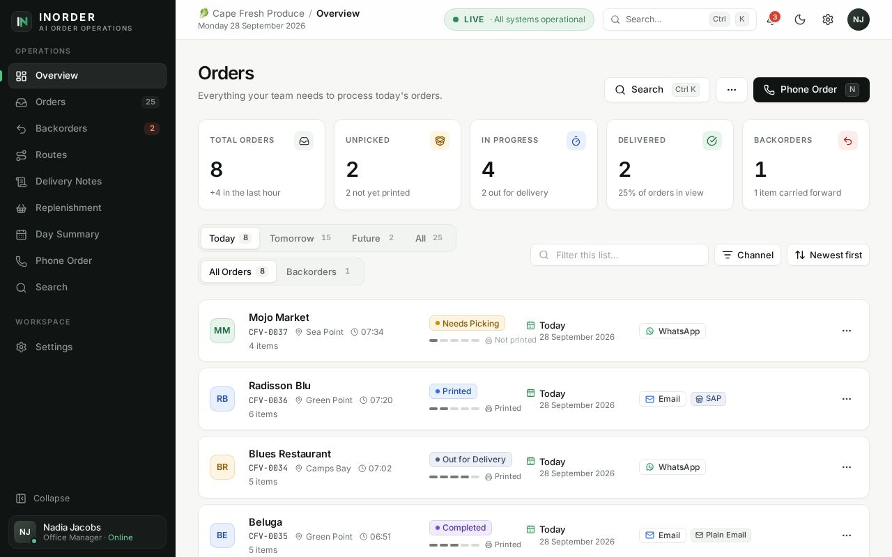Preview of Inorder Saas