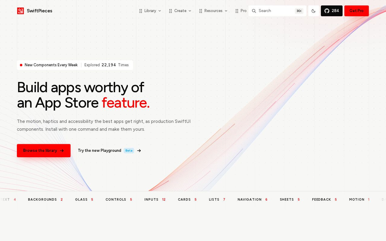 Preview of SwiftPieces
