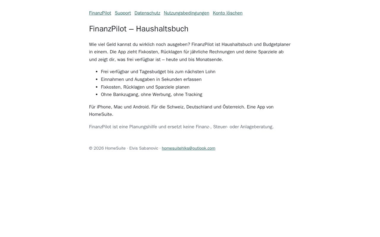 Preview of FinanzPilot