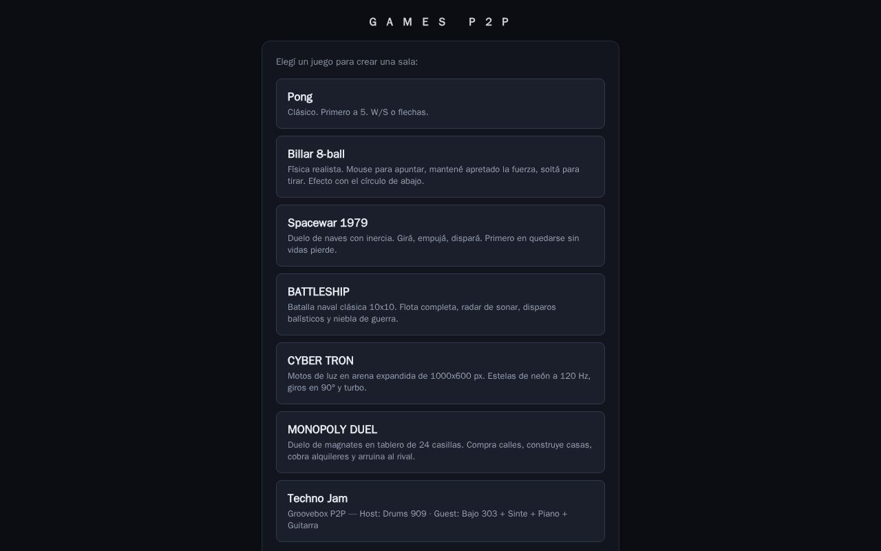Preview of FUNCTIONAL P2P GAMES
