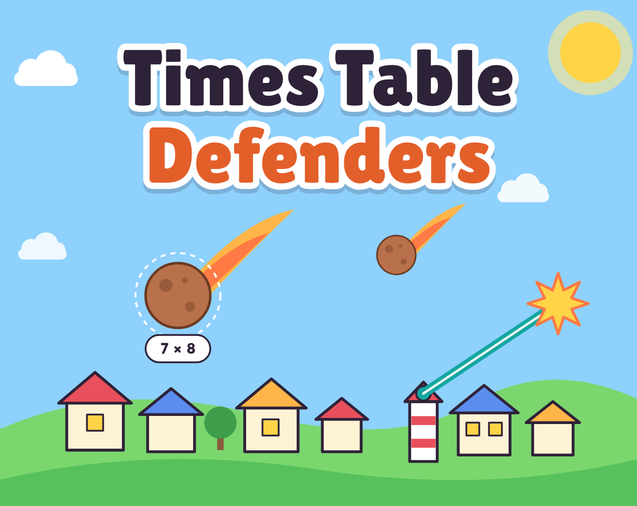 Preview of Times Table Defenders