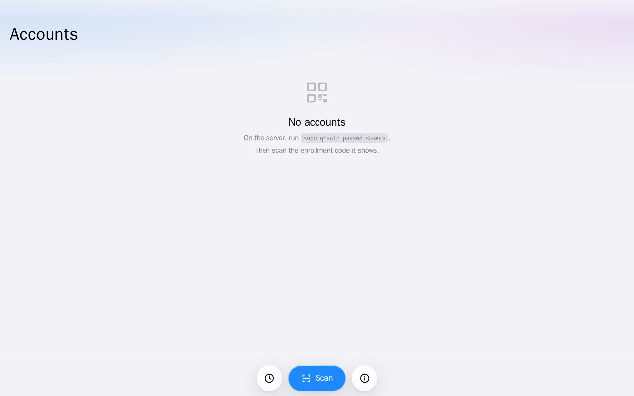 Preview of QRAuth