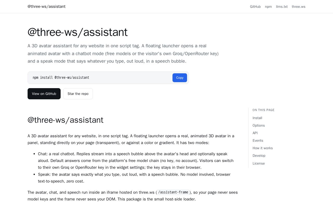 Preview of Three Ws Assistant