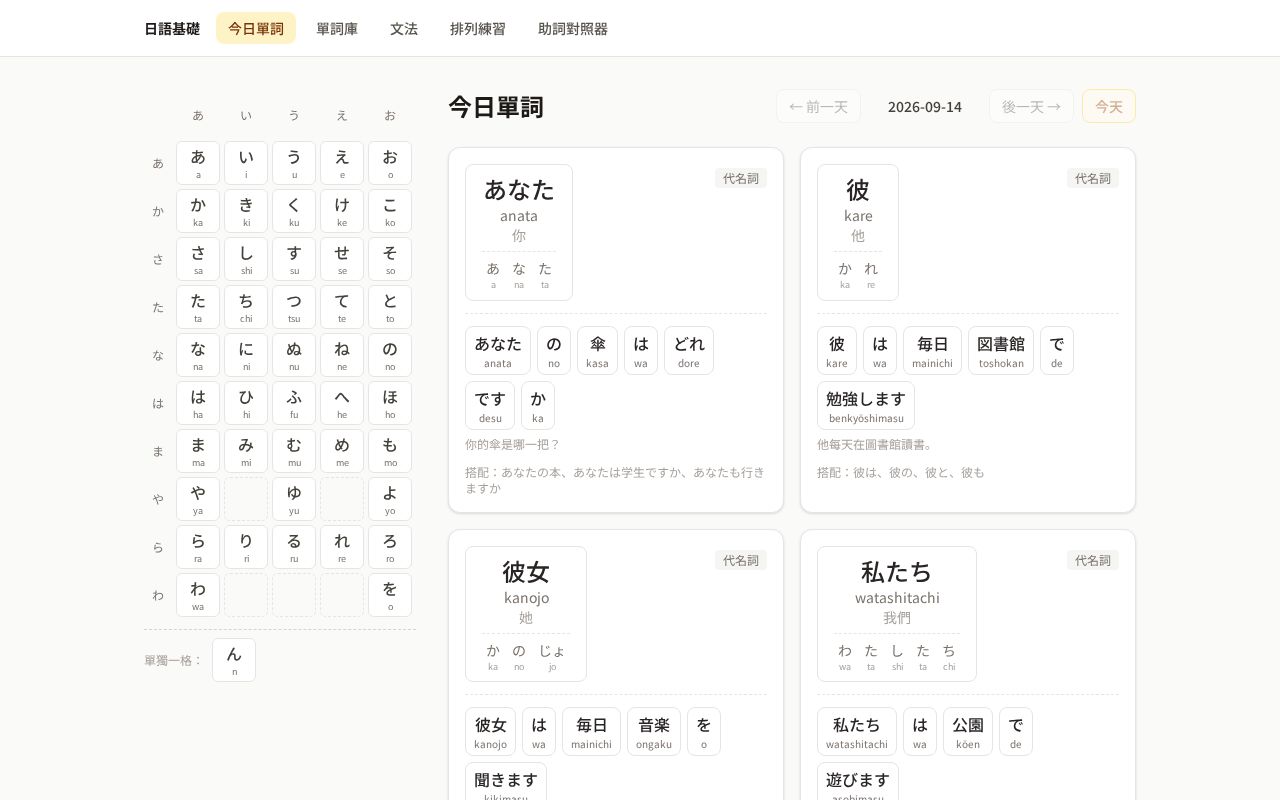 Preview of Nihongo Kiso