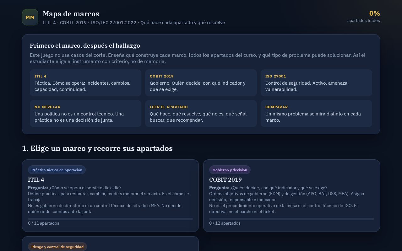 Preview of Juego Hallazgo