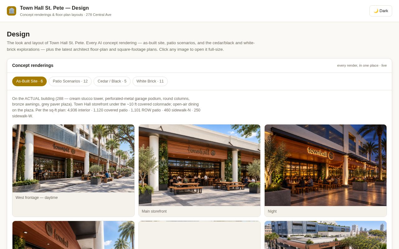Preview of Town Hall St Pete Design