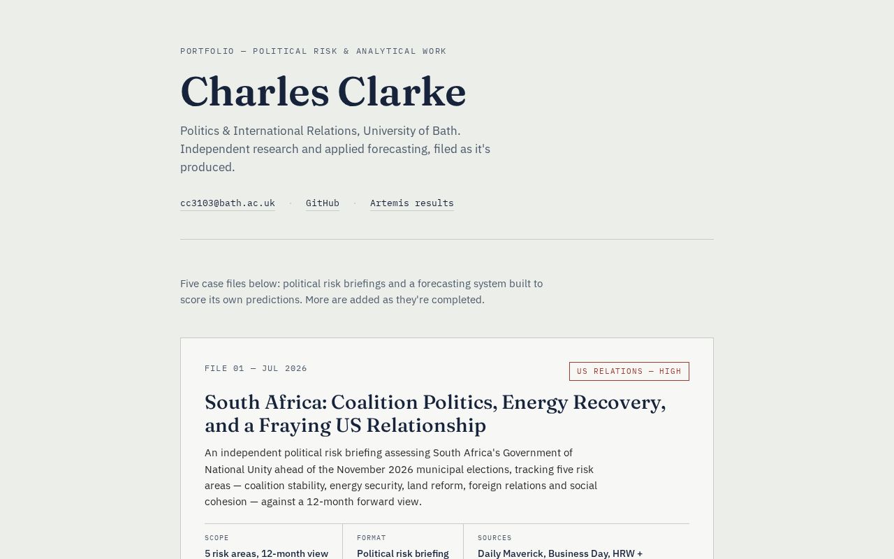 Preview of Charlieclarke787 Github Io