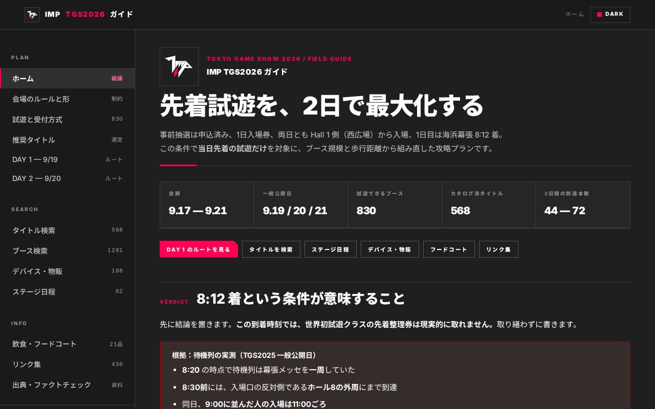 Preview of Imp Tgs2026 Guide