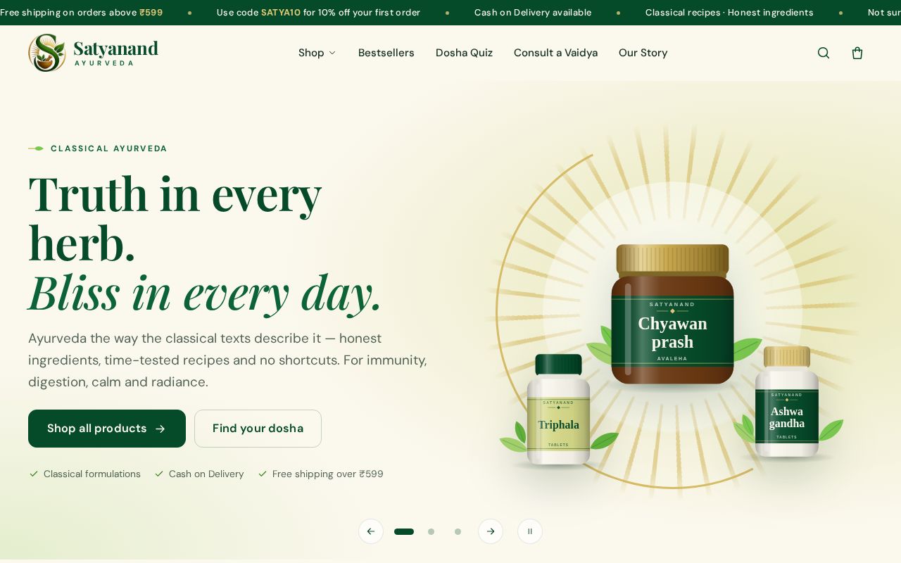 Preview of Satyanand Ayurveda