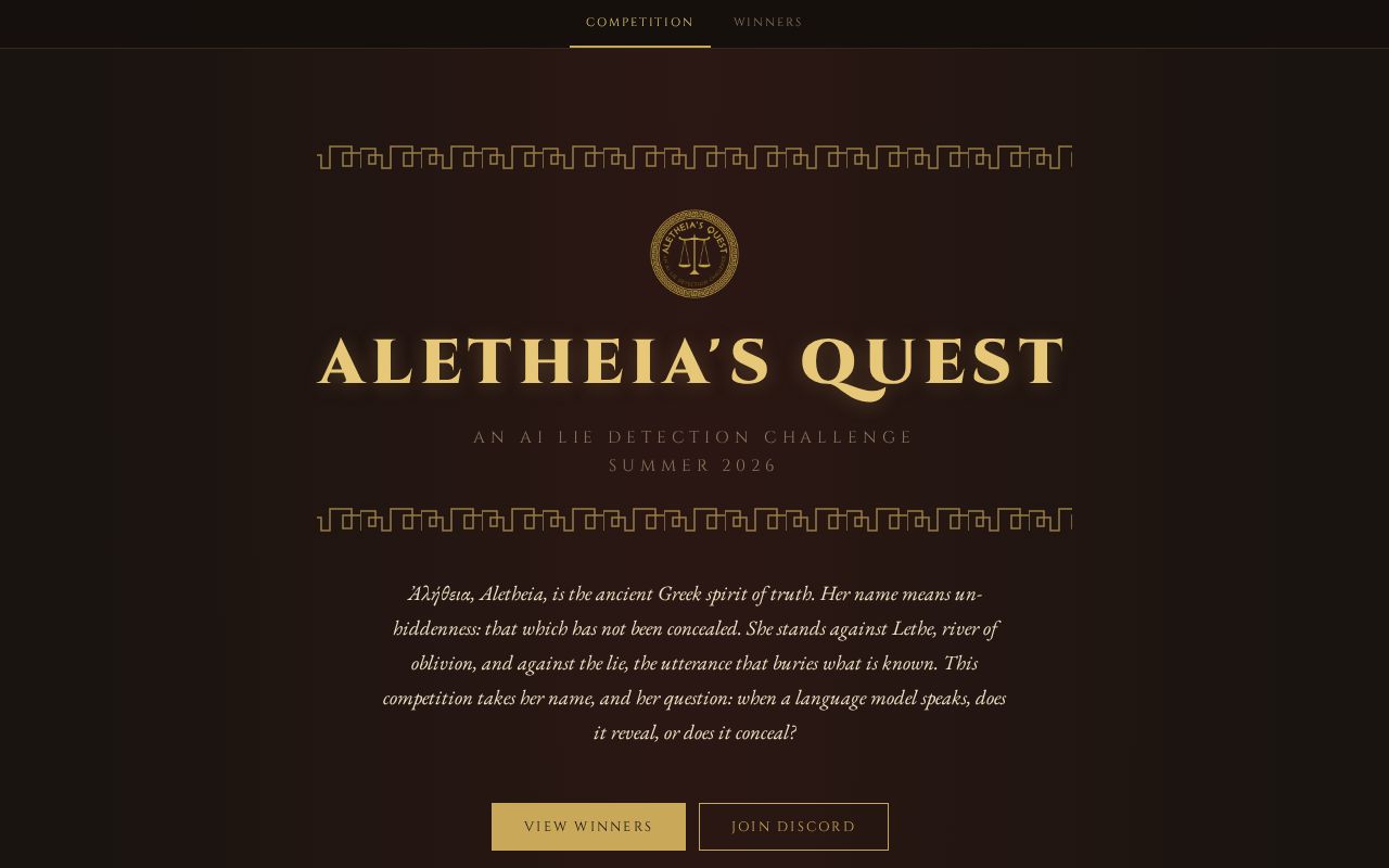 Preview of Aletheias Quest Github Io
