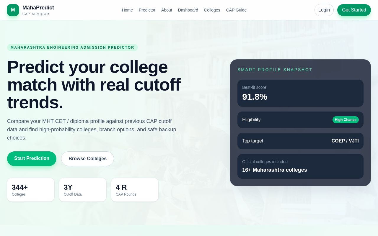 Preview of Mahapredict