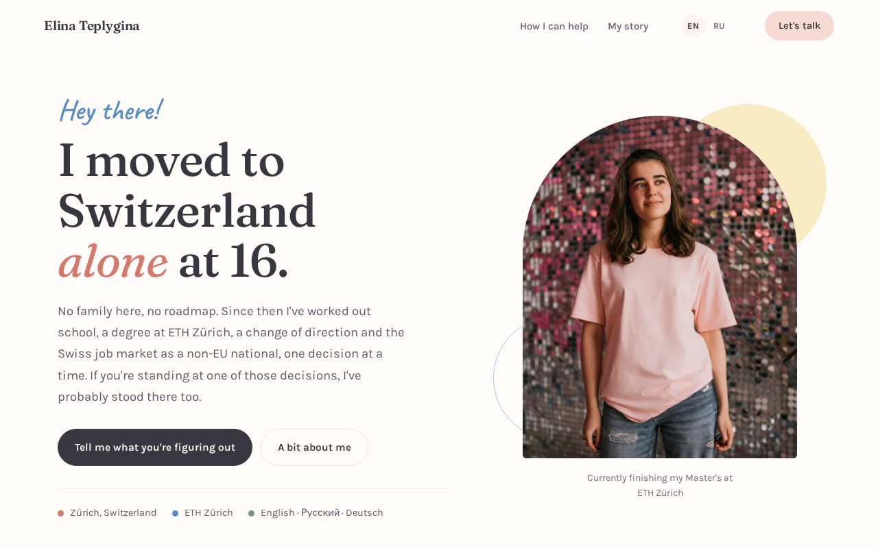 Preview of Personalwebsite