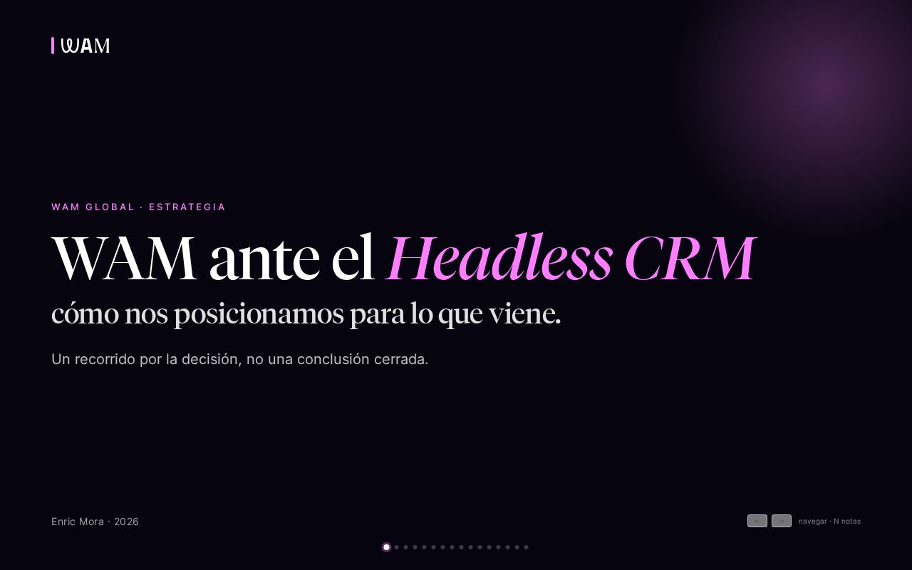 Preview of Strategy Headless Crm