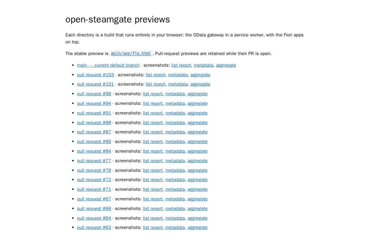 Preview of Open Steamgate