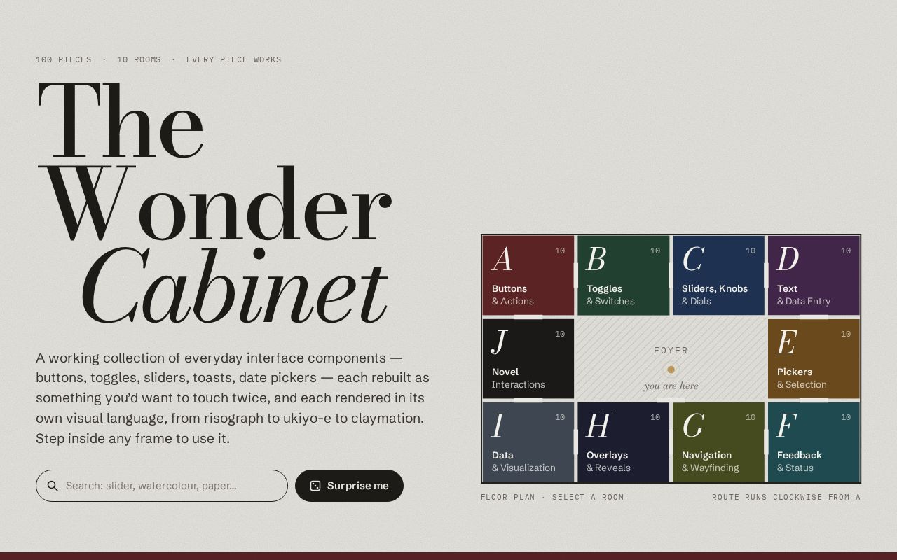 Preview of The Wonder Cabinet