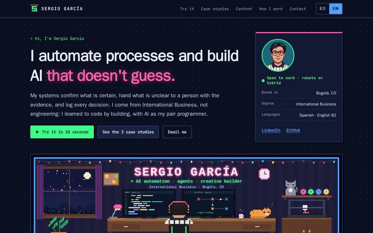 Preview of Dsergio909 Github Io