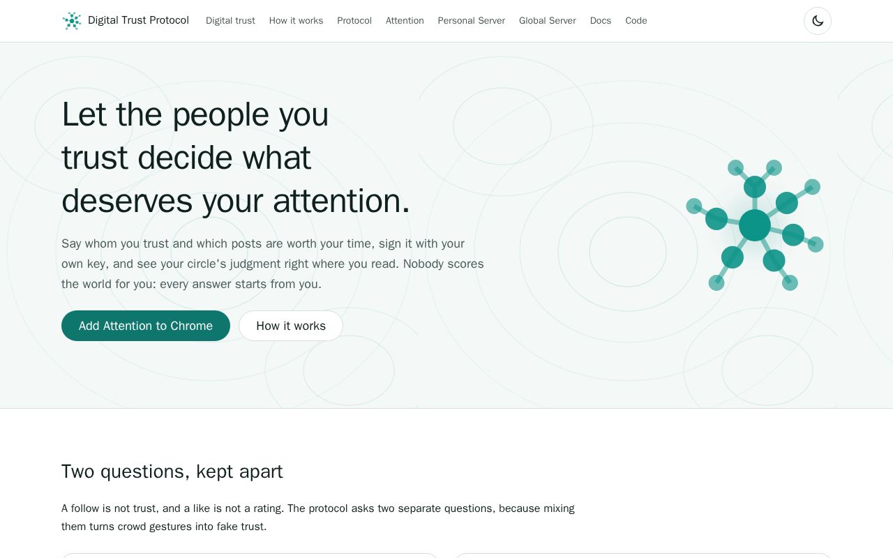 Preview of Website