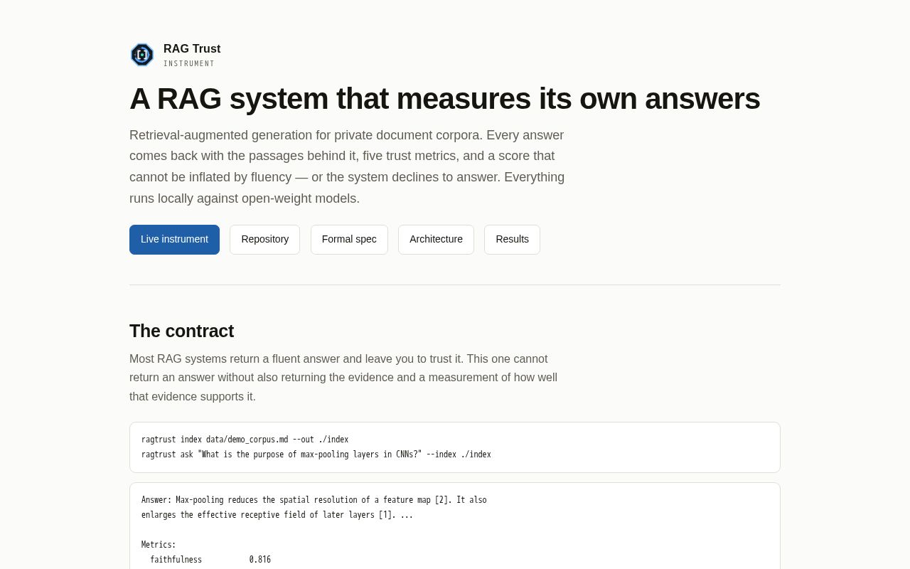 Preview of Rag Trustworthiness Industrial