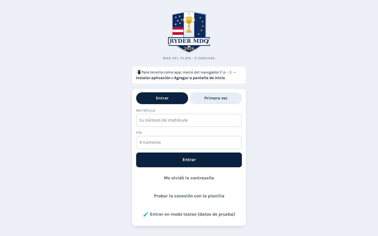 Preview of GolfTourMdq
