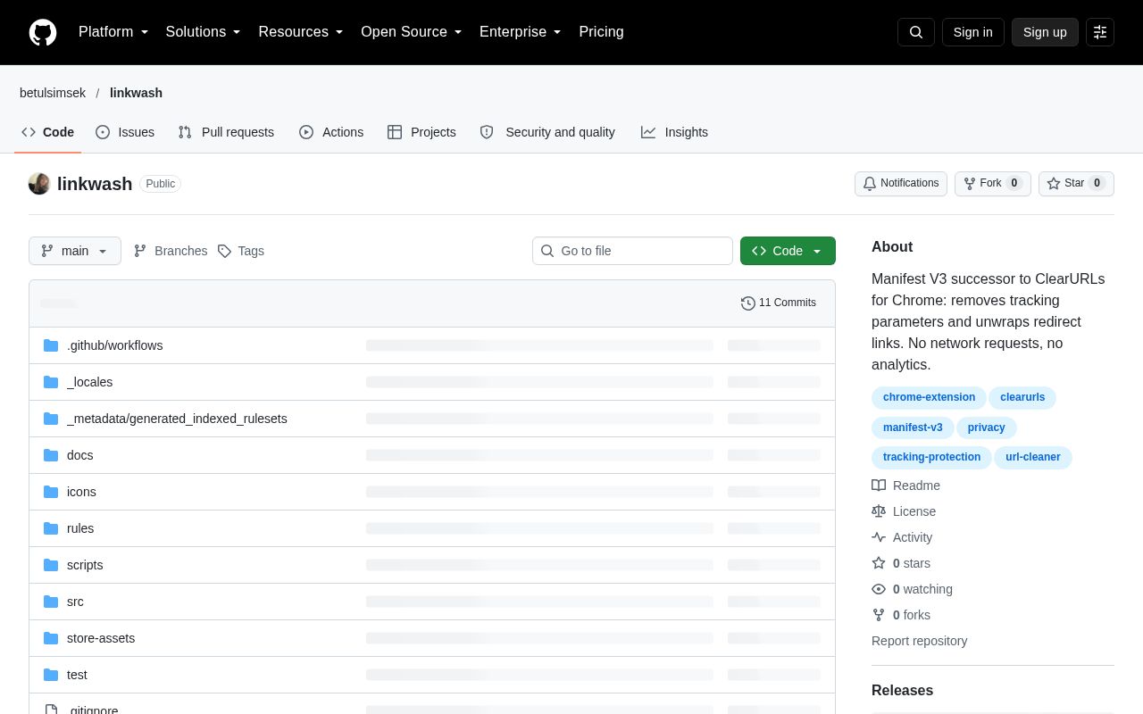 Preview of Linkwash