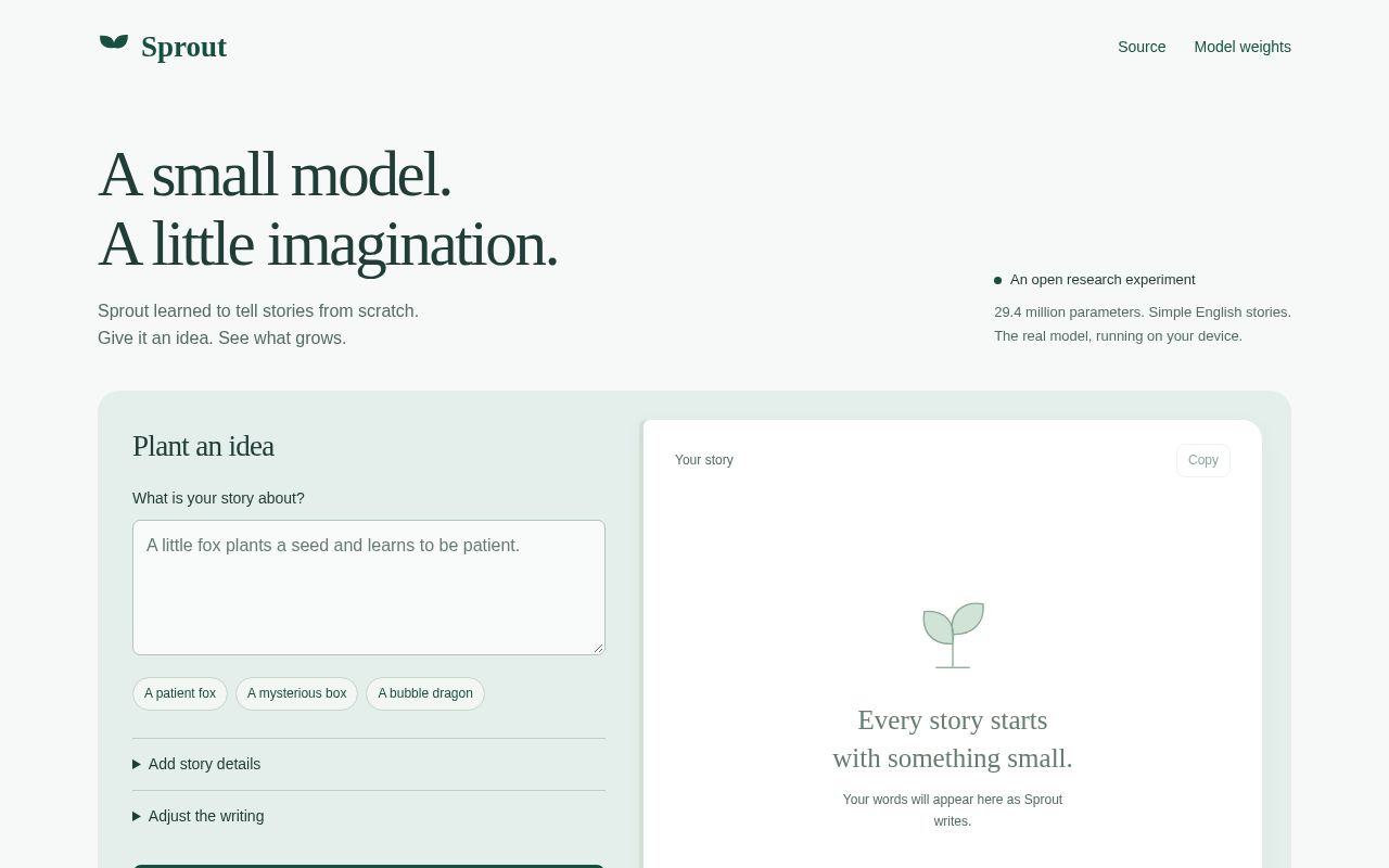 Preview of Sprout Story Workshop