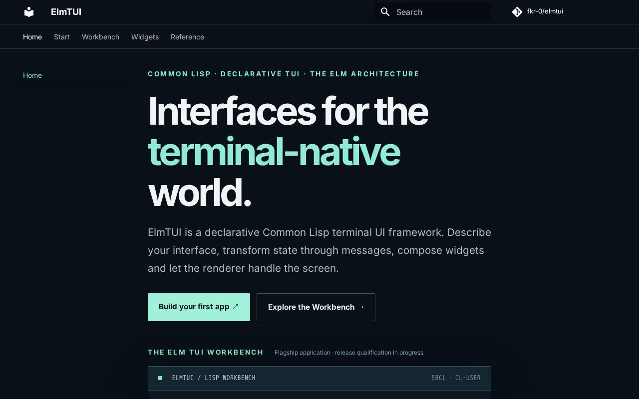 Preview of ElmTUI
