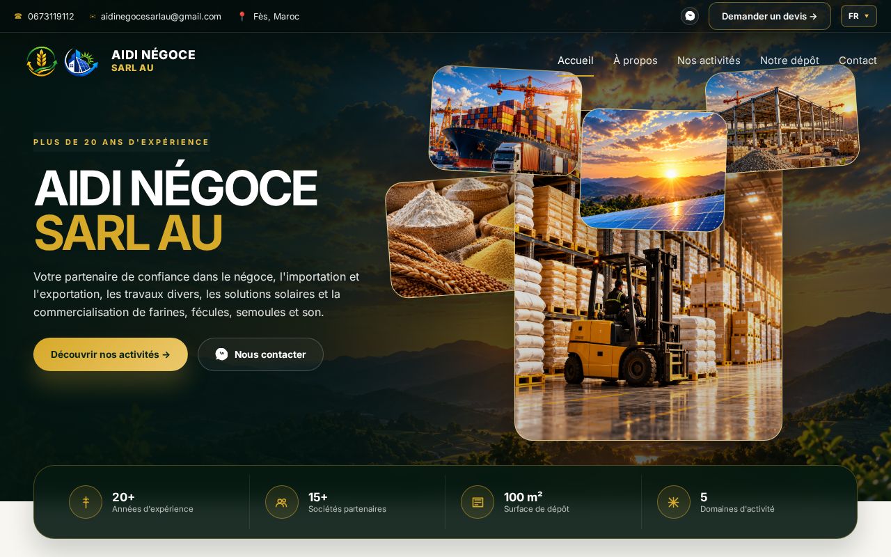 Preview of STE AIDI NEGOCE SARL AU