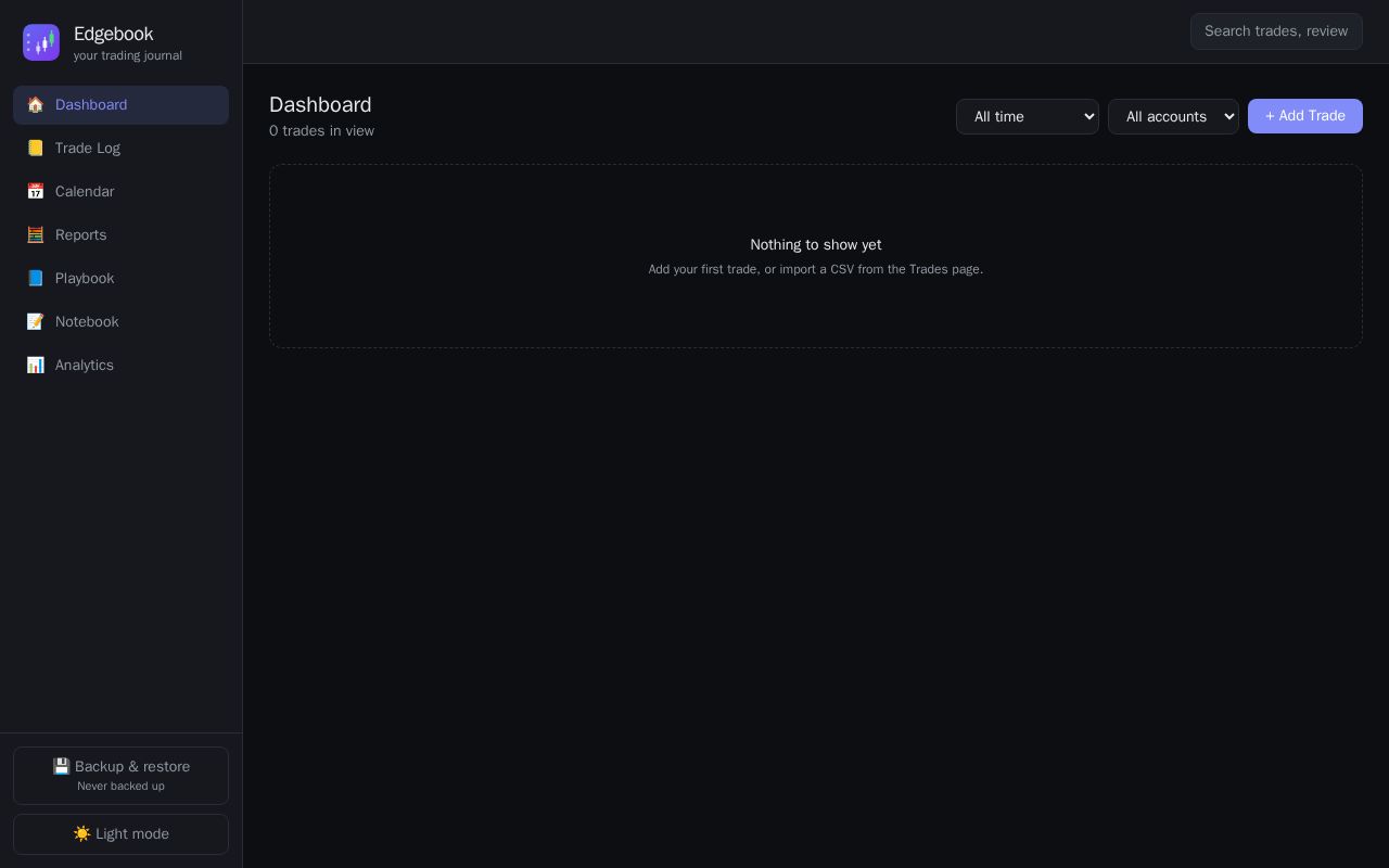 Preview of Edgebook App