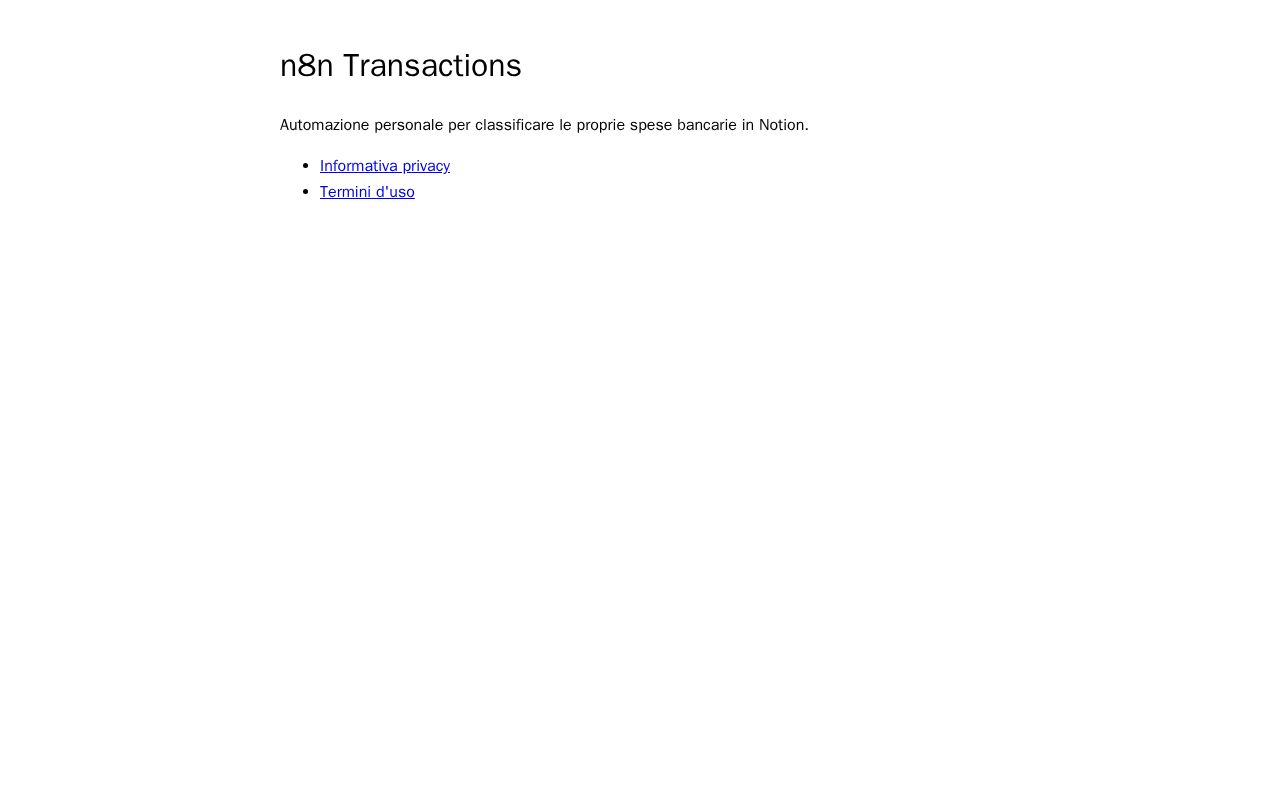 Preview of N8n Transactions Legal