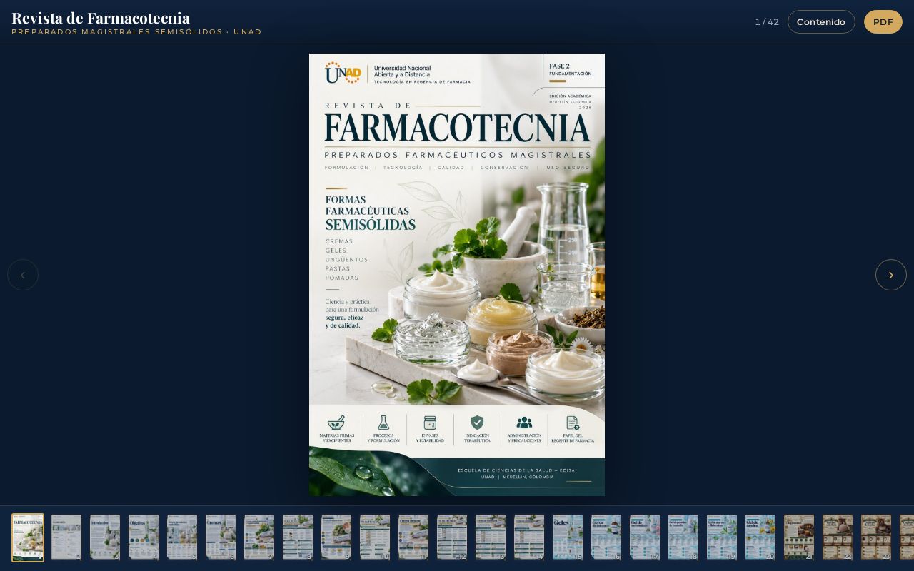 Preview of Revista de Farmacotecnia