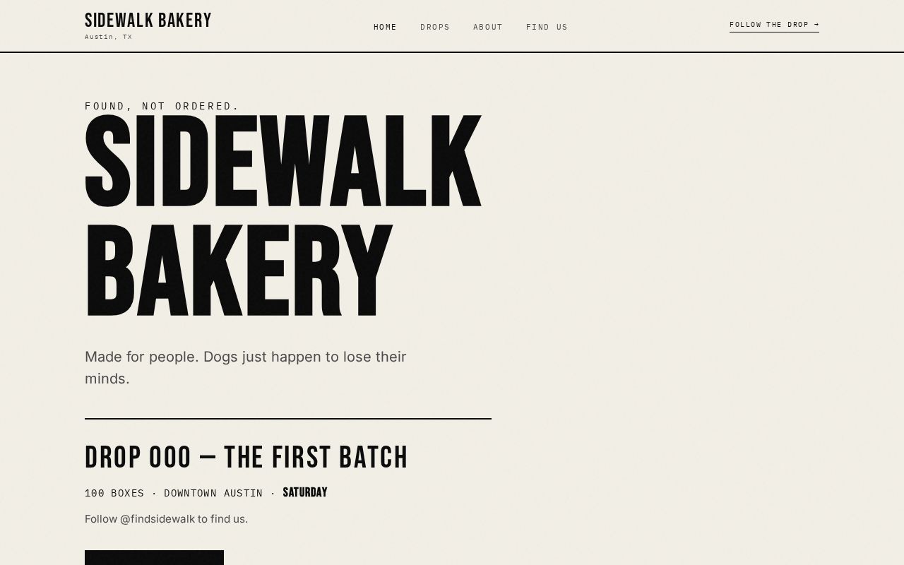 Preview of Sidewalkbakery Github Io