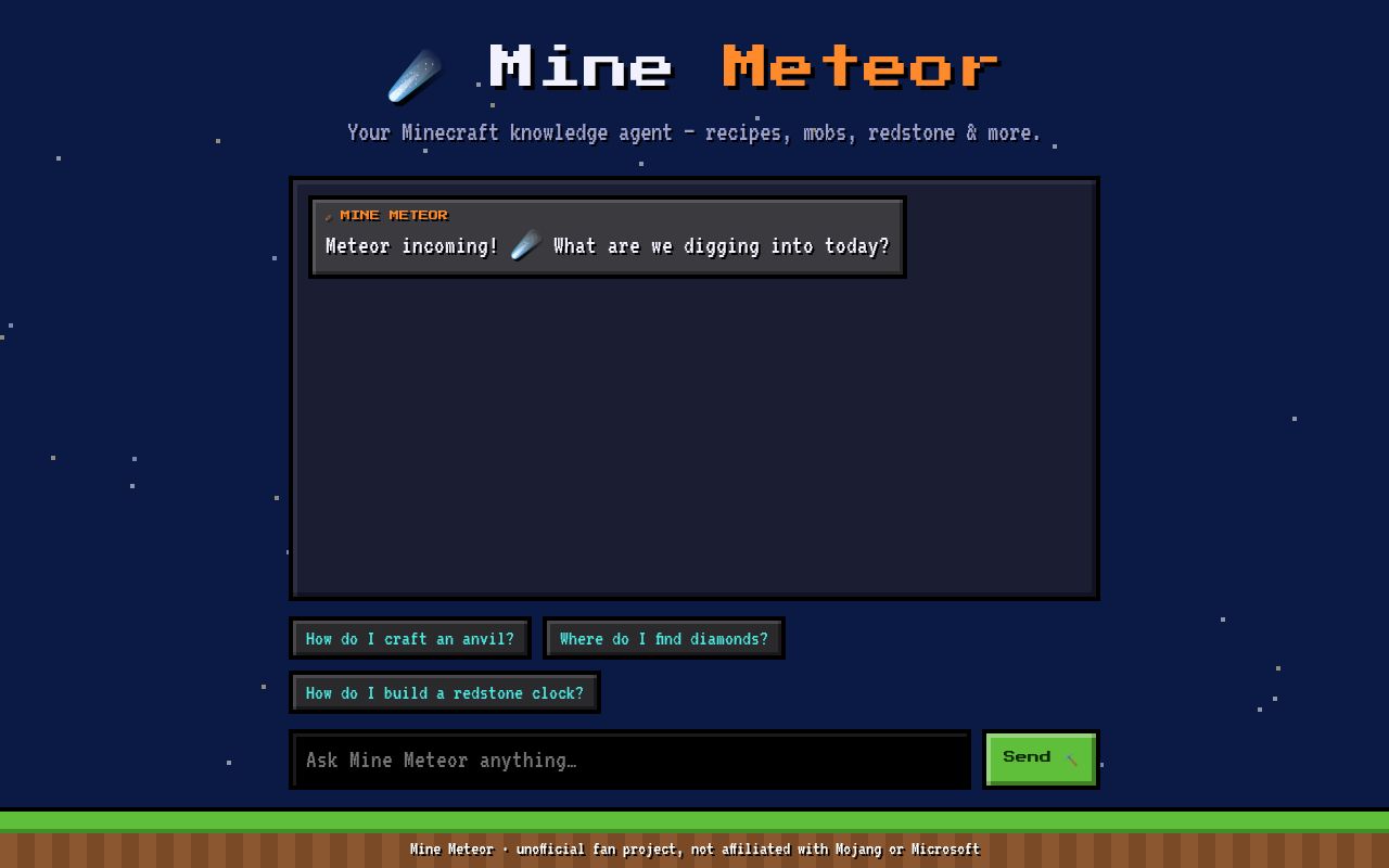 Preview of MINEMETEOR