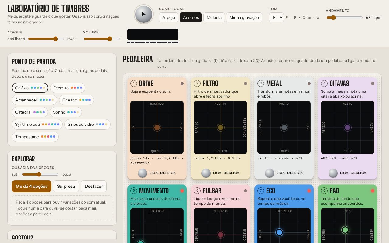 Preview of Laboratório de Timbres