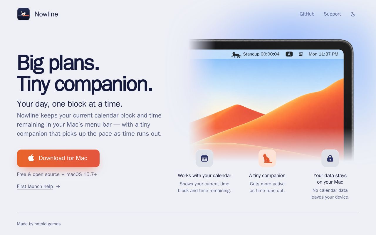 Preview of Nowline