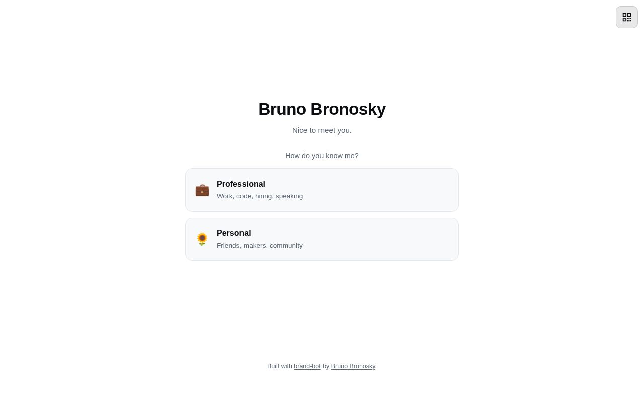 Preview of Brand Bot