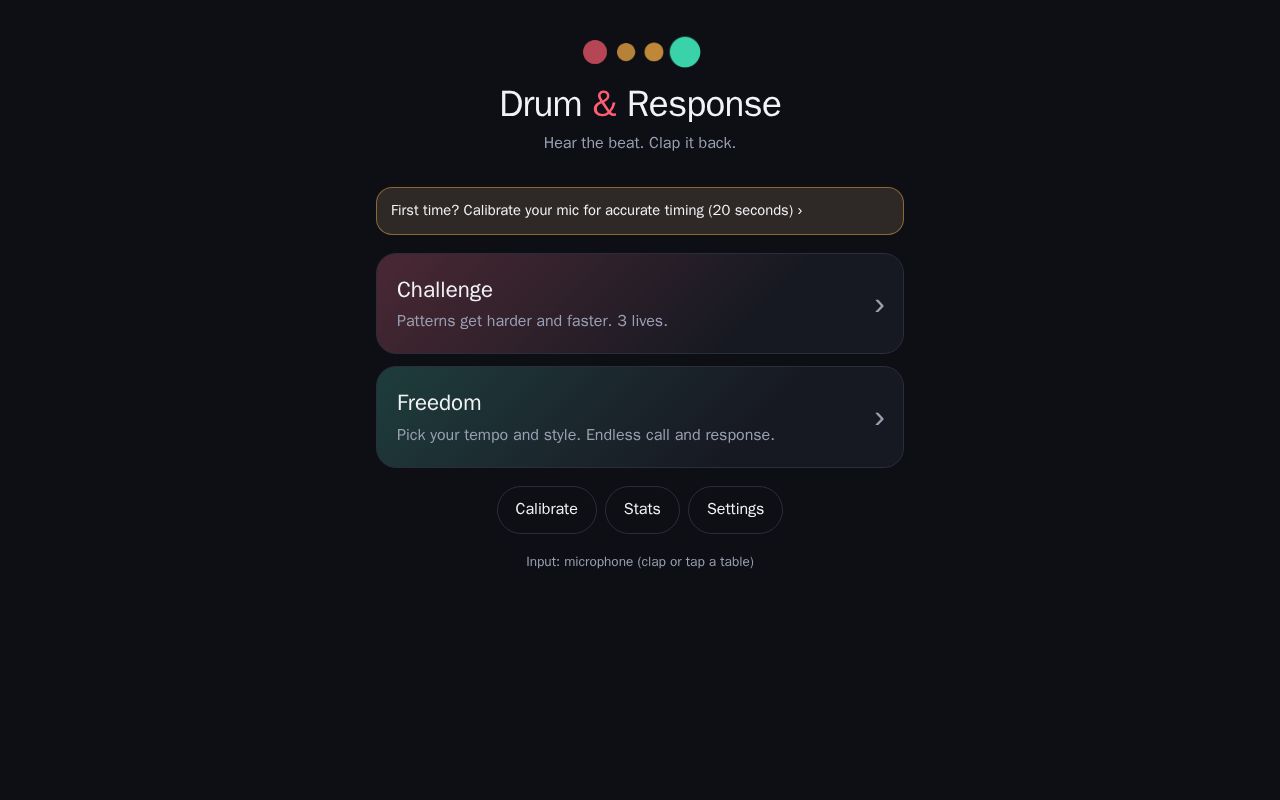 Preview of Drum And Response