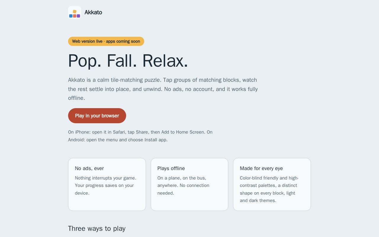Preview of Akkato Site