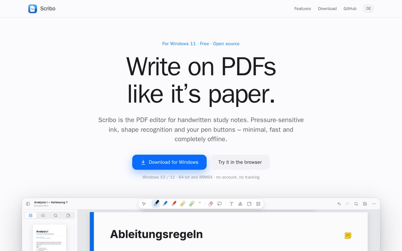 Preview of Scribo