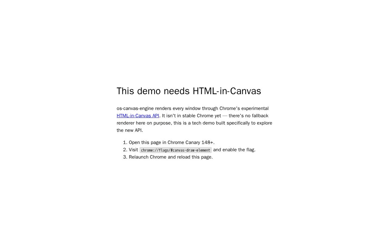 Preview of Os Canvas Engine