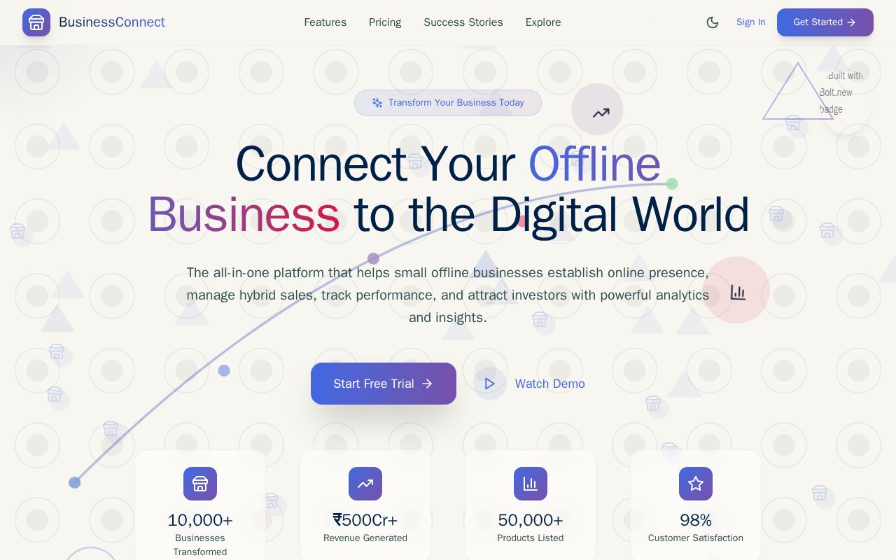 Preview of Local business connect